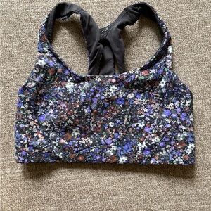 Lululemon Floral Print Women's Sports Bra